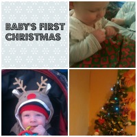 At the age of only 8 months old, our son was kind enough to write a blog post about his first Christmas...
